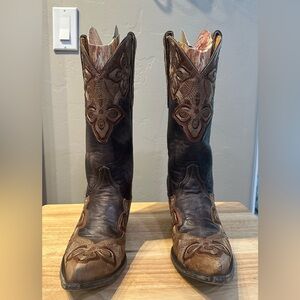 Old Gringo Brown and Black Western Boots